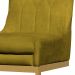 Cadeira Decorativa Valentina Base Dourada Veludo Amarelo - Montanaris Decor