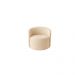 Conjunto 01 Poltrona + Sofá  e 1 Puff Curvo Orgânico Nature Gaia Boucle Bege - Montanaris Decor
