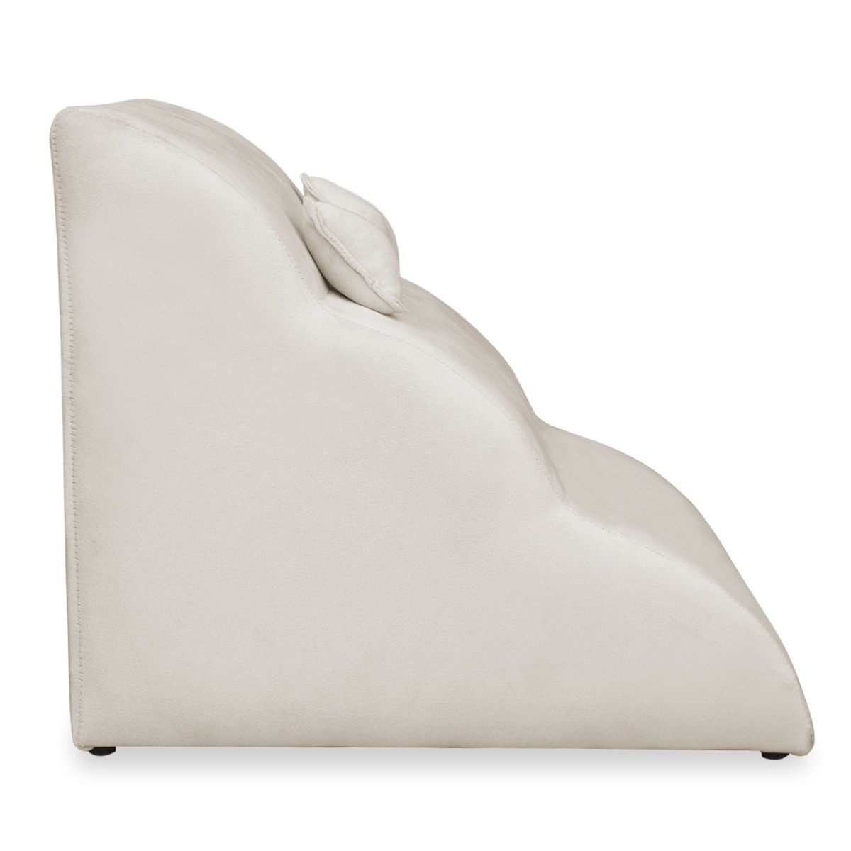 Escada Rampa Pet Nuvem Para Cachorro e Gato + Brinde Suede Bege - Montanaris Decor