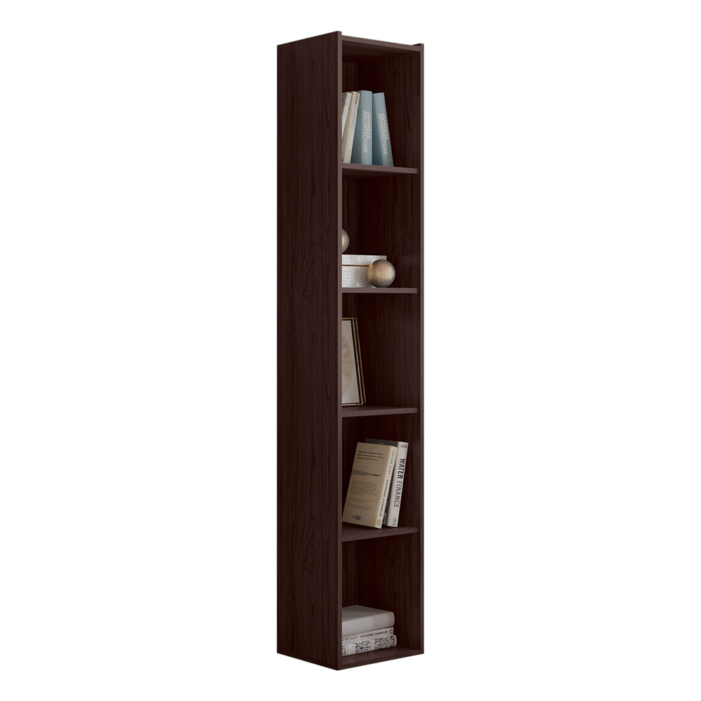 Estante Para Livros com 4 Prateleiras 33cm Julia Castanho - Montanaris Decor