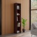 Estante Para Livros com 4 Prateleiras 33cm Julia Castanho - Montanaris Decor