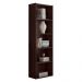 Estante Para Livros com 4 Prateleiras 60cm Julia Castanho - Montanaris Decor