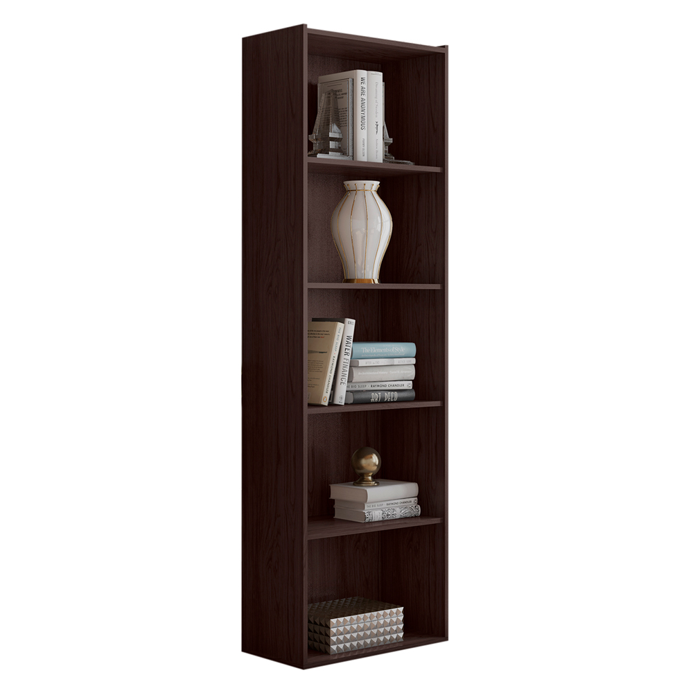 Estante Para Livros com 4 Prateleiras 60cm Julia Castanho - Montanaris Decor