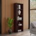 Estante Para Livros com 4 Prateleiras 60cm Julia Castanho - Montanaris Decor