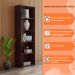 Estante Para Livros com 4 Prateleiras 60cm Julia Castanho - Montanaris Decor