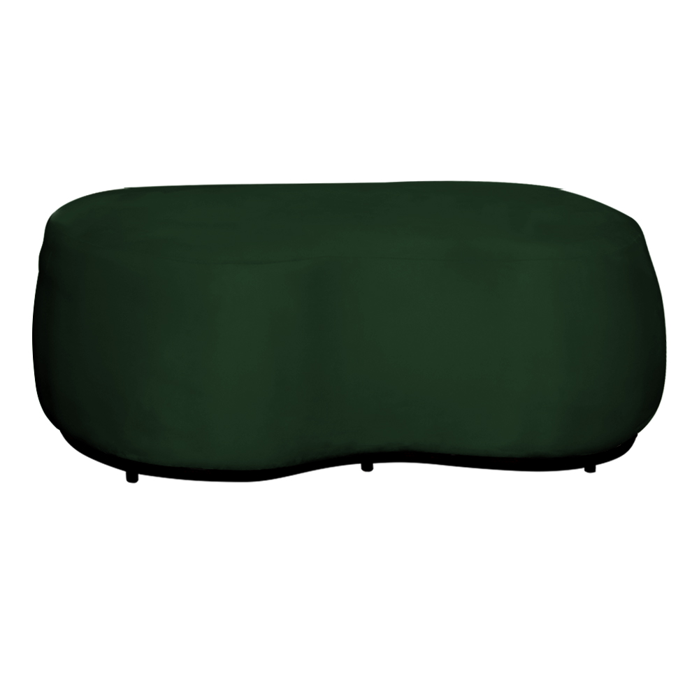 Kit 02 Poltronas  e 01 Puff Decorativo Beatriz Veludo Verde/PU Marrom - Montanaris Decor