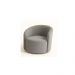 Kit 02 Poltronas Curva Orgânica Nature Gaia Suede Cinza - Montanaris Decor