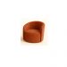 Kit 02 Poltronas Curva Orgânica Nature Gaia Suede Terracota - Montanaris Decor