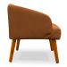Kit 02 Poltronas Decorativa Virgínia Veludo Terracota - Montanaris Decor