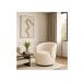 Kit 02 Poltronas Orgânica Decorativa Beatriz Boucle Bege - Montanaris Decor