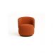Kit 02 Poltronas Orgânica Decorativa Beatriz Boucle Terracota - Montanaris Decor