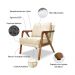 Kit 2 Poltronas Decorativa Ana para Sala de Estar Linho Bege - Montanaris Decor