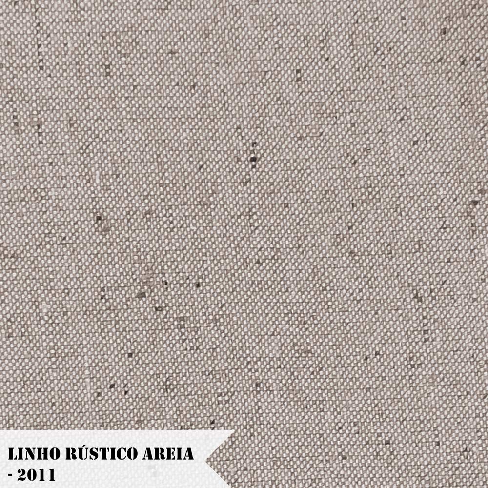 Kit 2 Poltronas Decorativa Ana para Sala de Estar Linho Marrom - Montanaris Decor