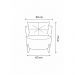 Kit 2 Poltronas Orgânica Curva Luna Boucle Pés de Madeira - Montanaris Decor