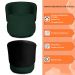 Kit 2 Poltronas Orgânica Decorativa Lara Veludo Verde/PU Preto - Montanaris Decor
