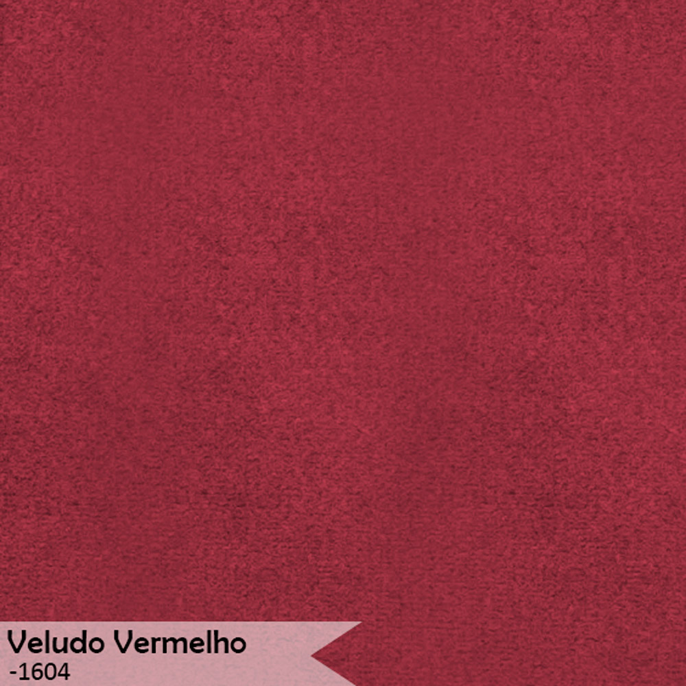 Kit 3 Poltronas Decorativa Luana Base Bronze Veludo Vermelho - Montanaris Decor