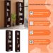 Kit Livreiro para Home Office de 60cm e 33 cm Julia Castanho - Montanaris Decor