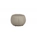 Kit Poltrona Decorativa C/Puff e Almofada Concha Veludo Bege - Montanaris Decor
