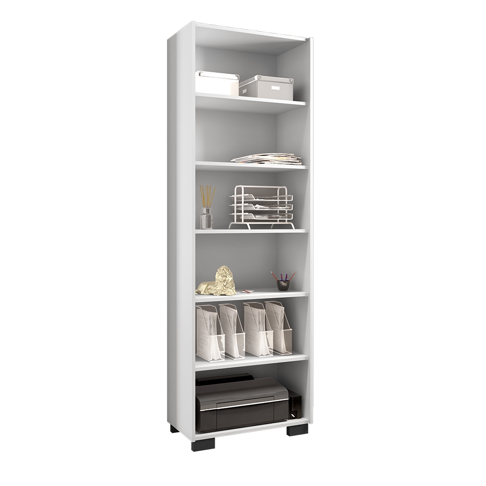 Livreiro Escritório Office Branco - Montanaris Decor