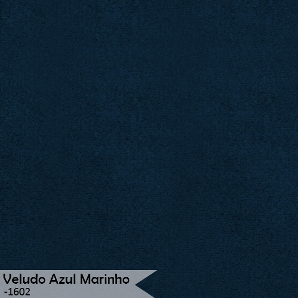 Namoradeira 2 Lugares Decorativa Luana Base Gold Veludo Azul Marinho - Montanaris Decor