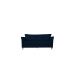 Namoradeira Decorativa Sala Estar Isis 3 Lugares 1,80 Veludo Azul Marinho - Montanaris Decor