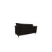 Namoradeira Decorativa Sala Estar Isis 3 Lugares 1,80 Veludo Marrom - Montanaris Decor