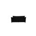 Namoradeira Decorativa Sala Estar Isis 3 Lugares 1,80 Veludo Preto - Montanaris Decor