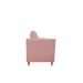 Namoradeira Decorativa Sala Estar Isis 3 Lugares 1,80 Veludo Rosa - Montanaris Decor