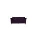 Namoradeira Decorativa Sala Estar Isis 3 Lugares 1,80 Veludo Roxo - Montanaris Decor
