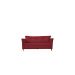 Namoradeira Decorativa Sala Estar Isis 3 Lugares 1,80 Veludo Vermelho - Montanaris Decor