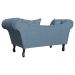 Namoradeira Dubai Linho Azul - Montanaris Decor