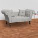 Namoradeira Dubai Linho Bege - Montanaris Decor