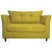 Namoradeira Isis Veludo Amarelo - Montanaris Decor
