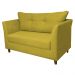 Namoradeira Isis Veludo Amarelo - Montanaris Decor
