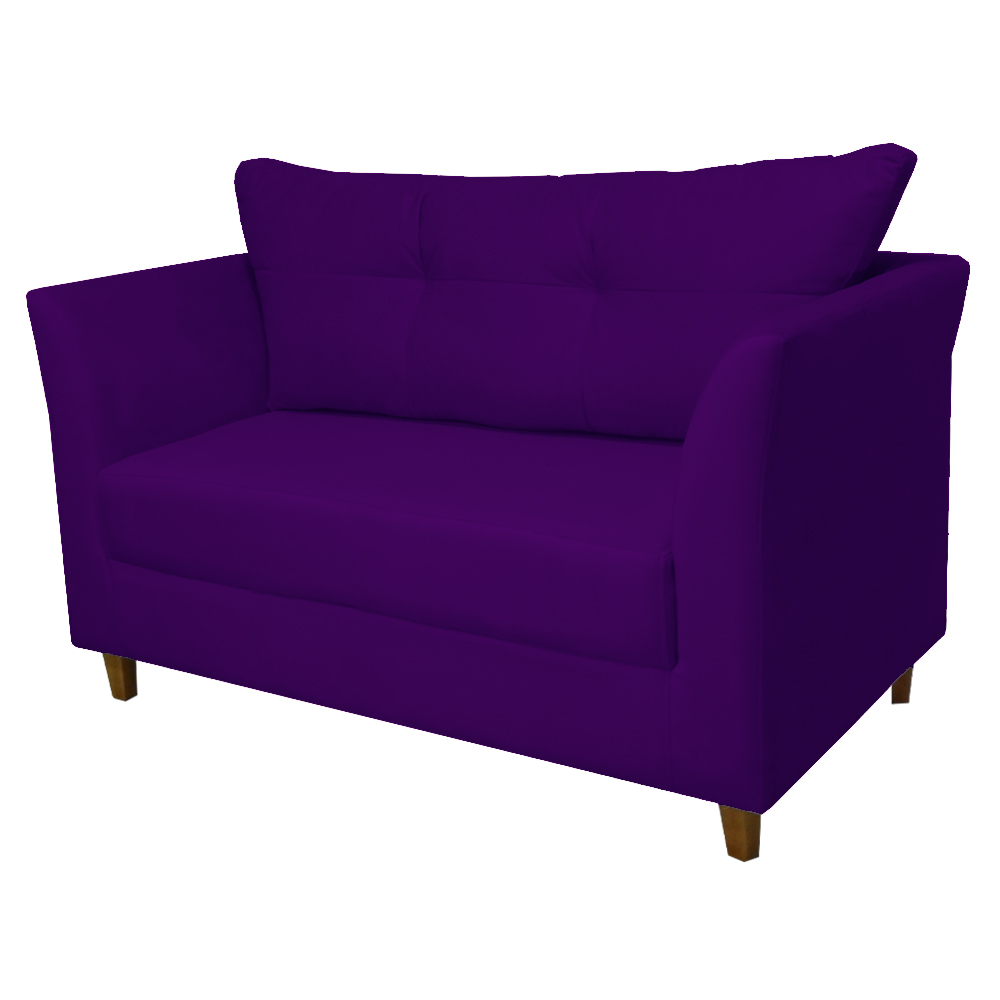 Namoradeira Isis Veludo Roxo - Montanaris Decor