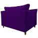 Namoradeira Isis Veludo Roxo - Montanaris Decor
