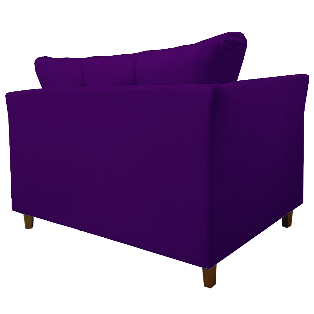 Namoradeira Isis Veludo Roxo - Montanaris Decor