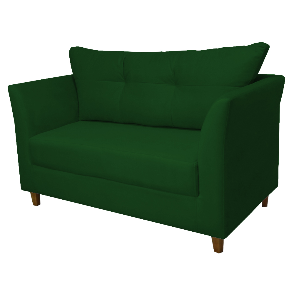 Namoradeira Isis Veludo Verde - Montanaris Decor