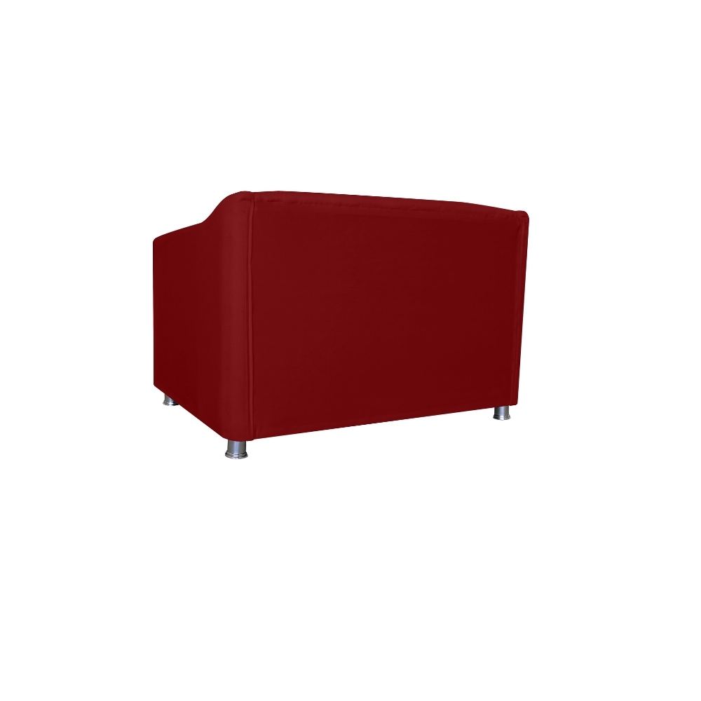 Namoradeira Tilla Suede Bordo - Montanaris Decor