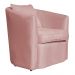Poltrona Decorativa Alana Veludo Rosa - Montanaris Decor