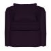 Poltrona Decorativa Alana Veludo Roxo - Montanaris Decor