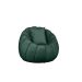 Poltrona Decorativa Concha C/Almofada Veludo Verde - Montanaris Decor