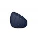 Poltrona Decorativa Concha Veludo Azul Marinho - Montanaris Decor