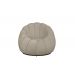 Poltrona Decorativa Concha Veludo Bege - Montanaris Decor