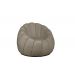 Poltrona Decorativa Concha Veludo Bege - Montanaris Decor