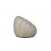 Poltrona Decorativa Concha Veludo Bege - Montanaris Decor