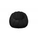 Poltrona Decorativa Concha Veludo Preto - Montanaris Decor
