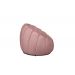 Poltrona Decorativa Concha Veludo Rosa - Montanaris Decor