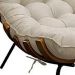 Poltrona Decorativa Costela Veludo Bege  - Montanaris Decor
