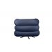 Poltrona Decorativa Giratória Micheli Veludo Azul Marinho - Montanaris Decor